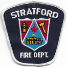 Stratford Fire Dept., Ontario, Canada (4" x 4" size) fire patch