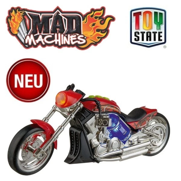 Happy People 35952 MAD Maschines Nitro Burnout Chopper Motorrad Bike + Sound