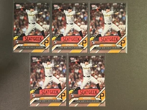 Paul Skenes RC - 5 - 2024 Topps Now #491 100ks in 13 Starts - Pirates Rookie - Picture 1 of 2