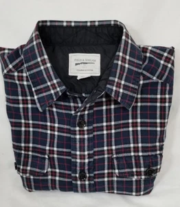 Field & Steam Men's Multi Color Plaid Button Front Long Sleeve Shirt Size Small - Picture 1 of 7