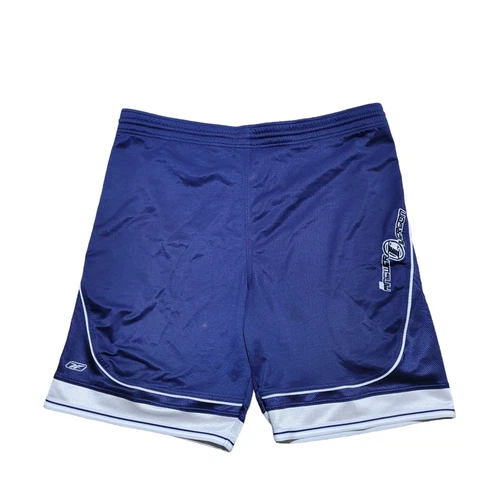 VTG Reebok Allen Iverson Limited Edition Mesh Basketball Shorts Blue Men 2XL Cover