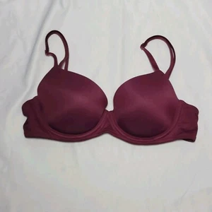 Pink By Victoria Secret Wear Every Where TShirt leicht gefütterter BH Gr. 34B Magenta - Bild 1 von 8