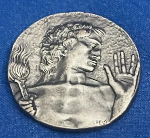 Medaille Olympia Greco Olimpico Nationale Italiano Comitato 37 mm - Bild 1 von 5
