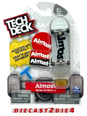 Nuevo/Sellado Tech Deck Serie 10 CASI MONOPATINES ¡Araña y Revela Difícil de Encontrar! Foto 1 de 3