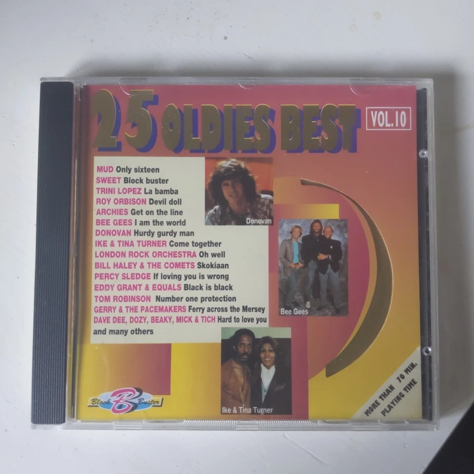 25 Oldies Best 10 Donovan, Bill Haley/Comets, Trini Lopez, Roy Orbison.. [CD] - Bild 1 von 1