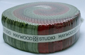 Flannel Jelly Roll Holiday Warmth Flannel by Bonnie Sullivan Precuts M529.11 - Picture 1 of 1