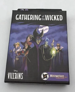 Disney Villains Gathering of the Wicked Werewolves Juego de Cartas Nuevo - Imagen 1 de 3