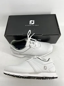 Footjoy FJ MyJoys PRO/SL Golf Shoes 53993 Off White Custom 9 Wide - Picture 1 of 1