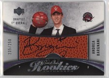 2006-07 Upper Deck Sweet Shot Rookies /250 Andrea Bargnani #125 Rookie Auto RC