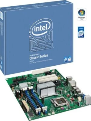 Intel DG33FB Classic Series G33 ATX DDR2 800 PCIe x16 1333MHz FSB LGA775 Desktop - Image 1 of 4
