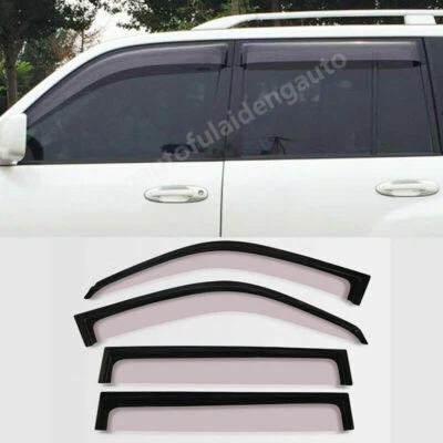 4X Apto para Lexus LX470 1998-2007 ABS Ventana Coche Visera Ventilación Parasoles Protector de Lluvia Foto 1 de 4