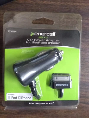iPhone/iPod 30 Pin  5VDC 1A Car Power Adapter - Enercell 2730694 - Image 1 of 2