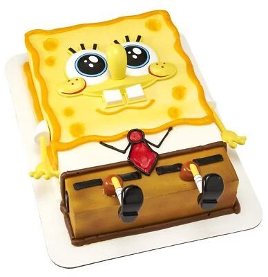 Bob Esponja Pantalones Cuadrados Juego de 5 Piezas Decoraciones de Cumpleaños Reutilizables Foto 1 de 4