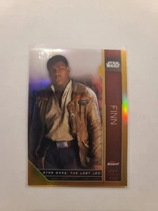 2023 Topps Finest Star Wars Finn #FN-57 Gold Refractor Parallel 27/50 - Picture 1 of 2