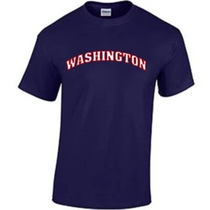 Camiseta de béisbol Washington, City, State, College S-3XL - Imagen 1 de 1
