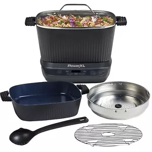 7.5 Qt Digital Multi-Cooker Auto Stir Pot 9-in-1 Programmable Cooker Skillet - Picture 1 of 8