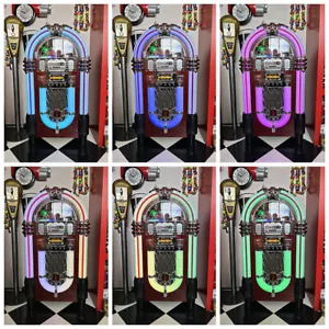 Coca-Cola Jukebox CD Player Equipped with Bluetooth Compatible iPhone/Android - Picture 1 of 9