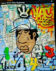 NY GRAFFITI MAP - Picture 1 of 8