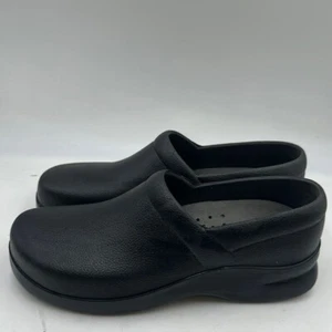 Klogs Footwear Boca Womens Size 10M Black Slip On Safety Workwear Clog Shoes - Picture 1 of 6