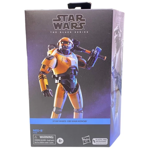 New 2022 Hasbro Star Wars Black Series 6" Deluxe NED-B Action Figure Sealed Cover