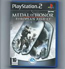Medal Of Honor European Assault Sony PlayStation 2 Video Games PAL PEGI 16+ Used