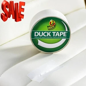 Color Duck Tape Brand Duct Tape, 1.88 in. x 20 yd., White - Picture 1 of 4
