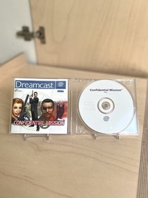 Confidential Mission &ldquo;White Label&rdquo; RARE DREAMCAST GAME!!