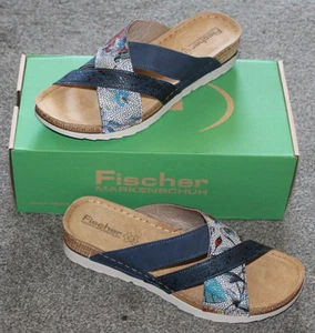 Pantolette, Damen Fischer-Markenschuh blaubunt 536201/559 Größe 41 - Bild 1 von 5