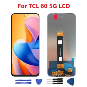 LCD Display Screen Touch Digitizer Assembly For TCL 60 5G Replacement With Frame - Picture 1 of 1