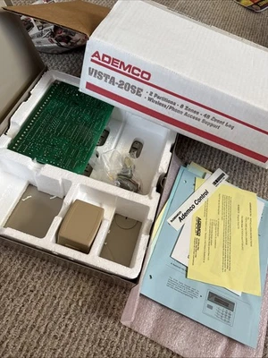 Sistema de alarma panel de control Ademco Vista 20SE nuevo caja abierta Honeywell Foto 1 de 4