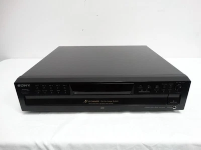Sony CDP-CE375 5-Disc CD Changer Player - No Remote - Tested & Working - Image 1 of 4