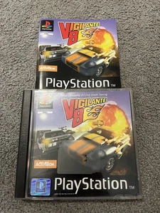 Vigilante 8 PS1 Spiel Playstation 1 CIB Black Label Ultra Rare Retro UK PAL  - Bild 1 von 6