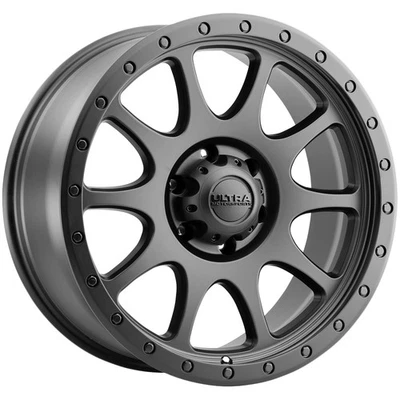Ultra 115 The General 20x9 6x5.5" +1mm Satin Black Wheel Rim 20" Inch - Image 1 of 4