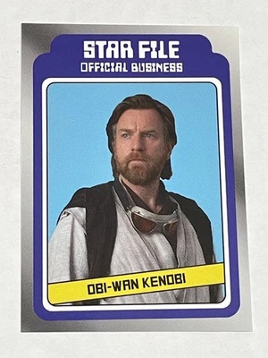 2022 Topps Online Star Wars NYCC Star Files #6 - Obi-Wan Kenobi - Image 1 of 2