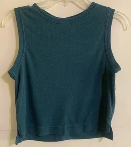 Canotta donna All in Motion tessuto waffle Dark Teal XS - Foto 1 di 3