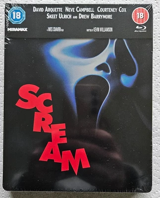 Scream - Limited Edition Factory Sealed ZAVVI Blu-ray Steelbook - Image 1 of 2