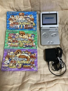Colección Kunio-kun Nekketsu 123 GBA SP Platino Plata Probado - Imagen 1 de 10