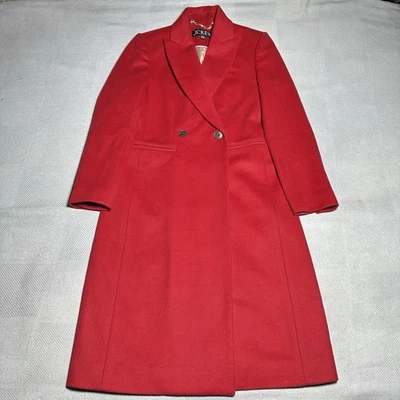 J Crew Topcoat Womens Size 00 Wool Cashmere Blend Mario Bellucci Italian Fabric - Image 1 of 4