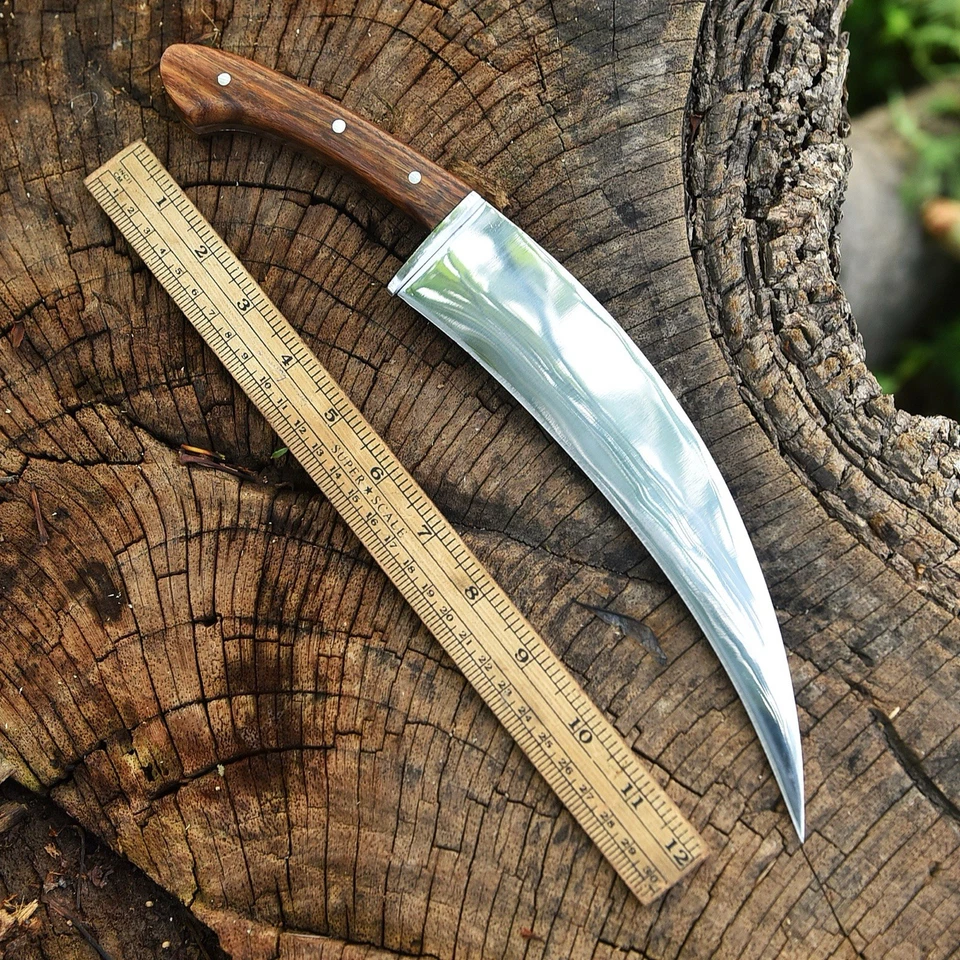 13” Karambit Knife — 7” Carbon Steel Curved Blade · 5” Full-Tang Handle - Image 1 of 4