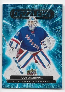 22/23 UPPER DECK EXTENDED DAZZLERS BLUE Hockey (#DZ101-DZ150) U-Pick From List - Picture 1 of 2