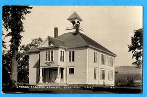 Maine - BLUE HILL, George Stevens Academy, 1961, RPPC - Picture 1 of 2
