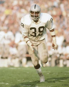 FOTO 8X10 WILLIE HALL OAKLAND RAIDERS - Imagen 1 de 1