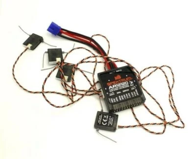 NEW AR12120 2.4G12 Channel Power Safe Receiver for SPMAR12120 with 4 Satellites - Image 1 of 4