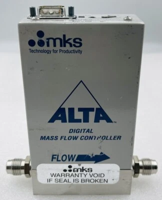 MKS 1480A01351CR1AM Mass Flow Controller 50 SCCM N2 - Image 1 of 4