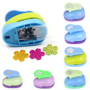 Paper Flower Round Hole Punch Kids Toys DIY Puncher Paper Scrapbooking Cutter - Picture 1 of 59