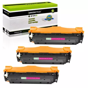 Cartouche de toner magenta 3 pièces compatible avec HP Color LaserJet CM2320nf CP2025dn CC533A - Photo 1/18