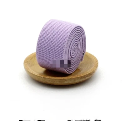 40mm Ancho Alta Calidad Color Sarga Banda Elástica Espesar Ropa Accesorios Foto 1 de 4