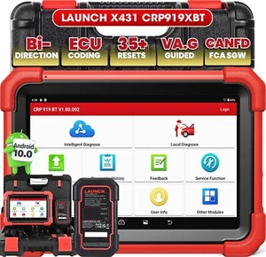 2025 Newest LAUNCH X431 CRP919X BT PRO Bidirectional Car Diagnostic Scanner Tool - Picture 1 of 7