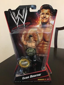 WWE Series 1 Chase Belt 1 Of 1000 #18 Evan Bourne Wrestling Figure New RARE HTF - Picture 1 of 12