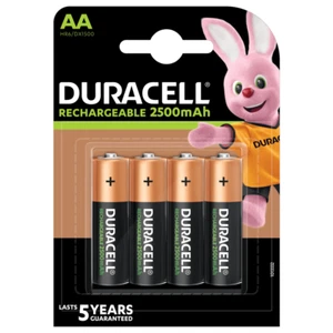 Duracell 2500mAh AA HR6 Rechargeable Batteries **Genuine Duracell** - Picture 1 of 5